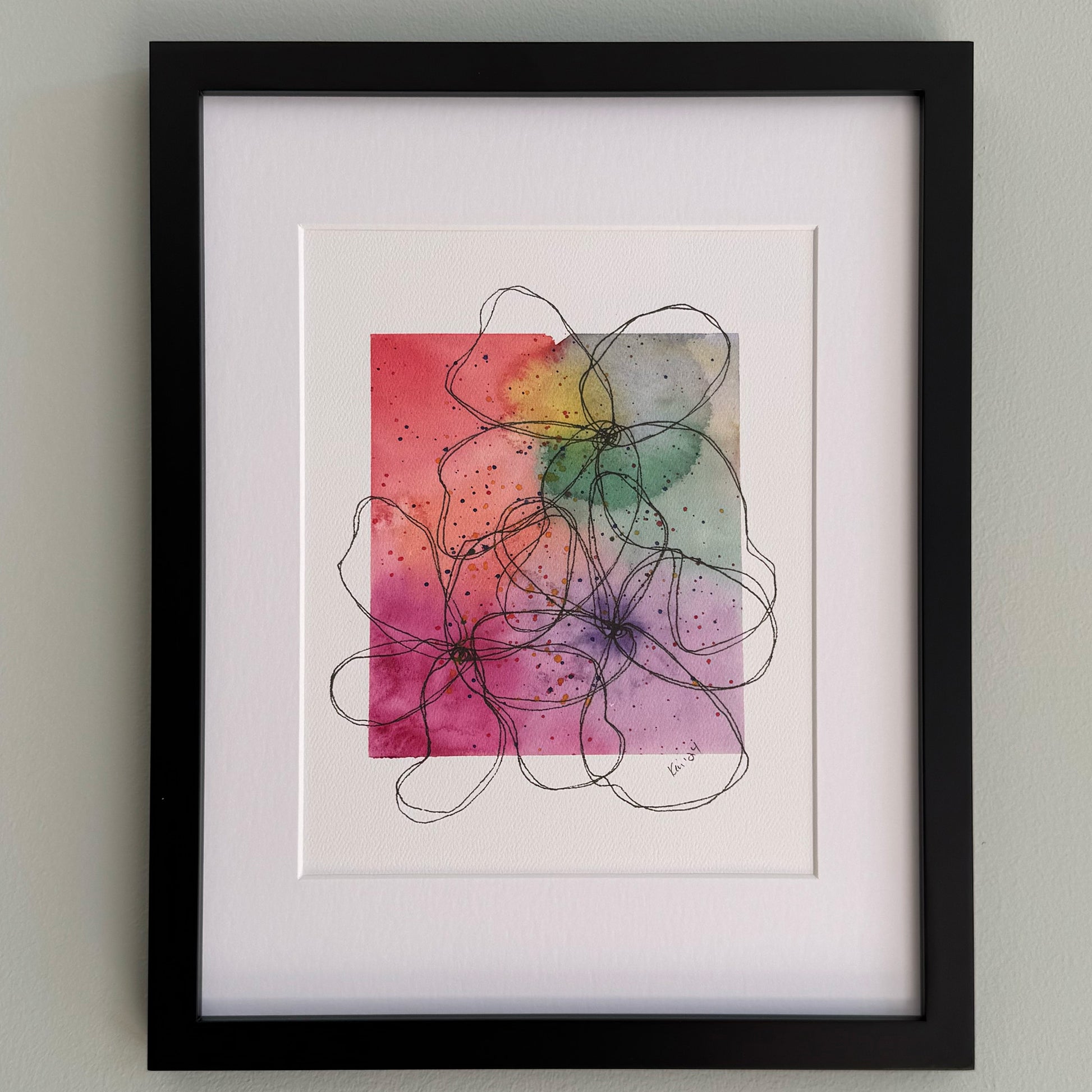 SLP8-02 "Dew Drops" Print, Main Image
