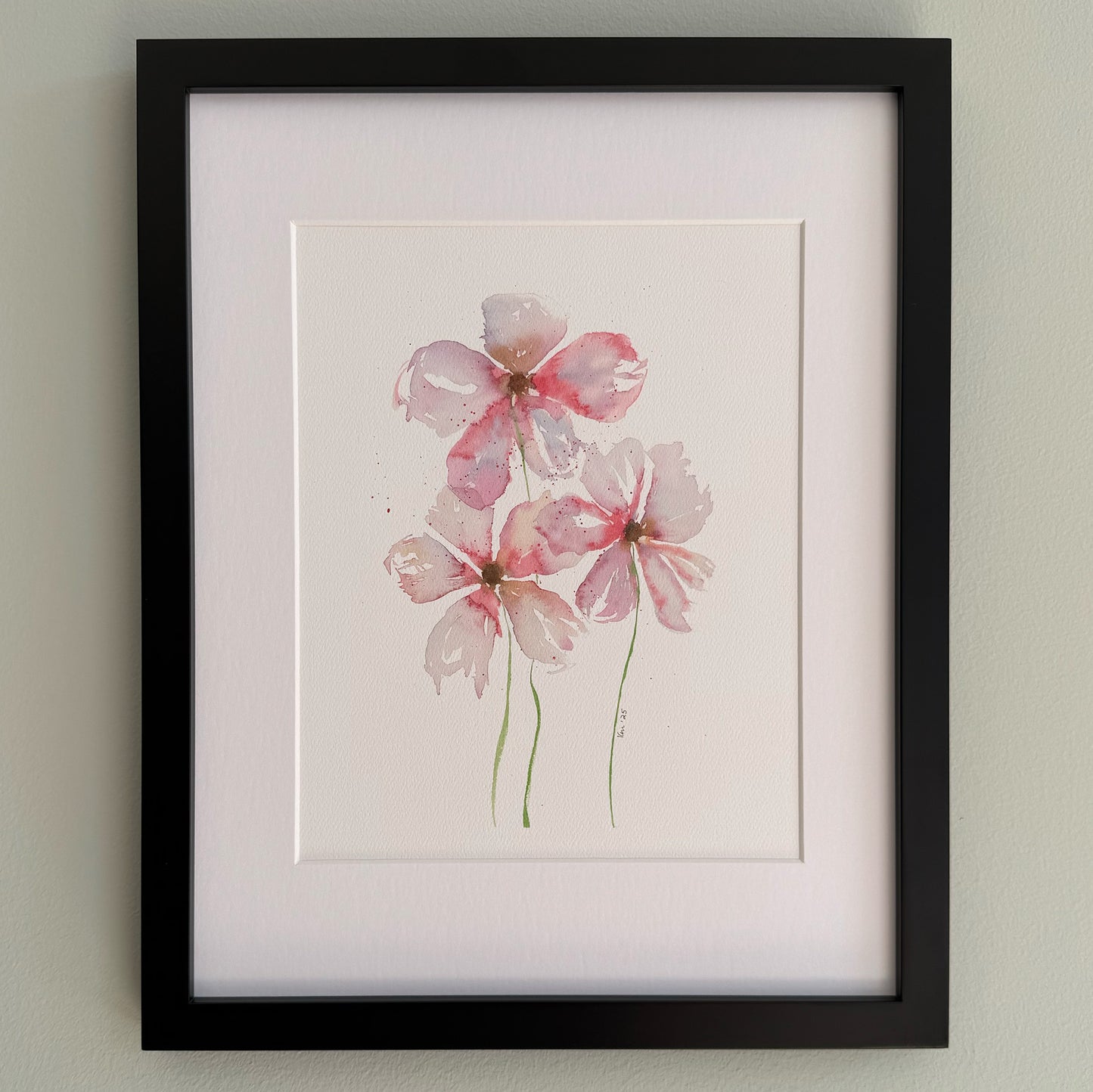 SLP8-10 "Trois Fleurs" Print, Main Image