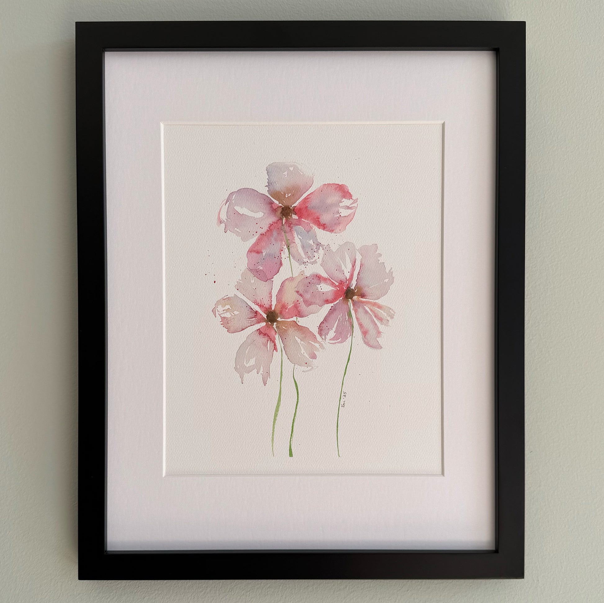 SLP8-10 "Trois Fleurs" Print, Main Image